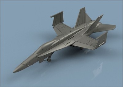 L'Arsenal Models 1/700 F-18C HORNET AIR TO AIR FOLDED WINGS (5) 3D Printed Set