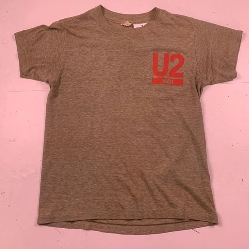 U2 War Tour Concert T-Shirt Size Medium OF 1980s vintage concert t-shirt, vintage, size M, single stitch, B+ condition