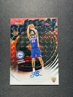 2025-26 Topps Finest Auto Johni Broome RC Black Geometric 10/25 76ers XV44