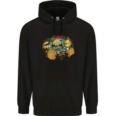 Crypto Poker Kryptowährung Herren Hoodie Aus 80% Baumwolle