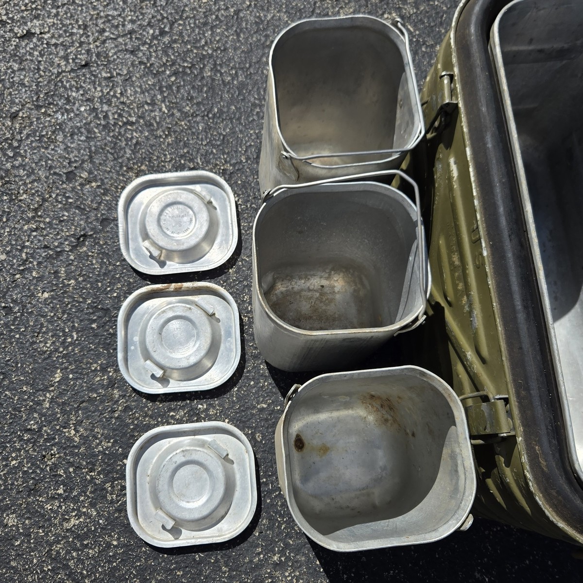 US Military Army Mermite Insulated Food Storage Cooler Container