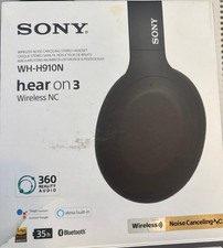 Sony WH-H910N On Ear Wireless Headphones - Black