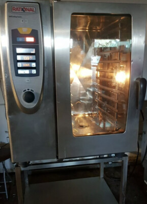 RATIONAL 10GRID 101E SCC TÜR RECHTS INKL. STÄNDER KOMPLETT GEWARTET £3995