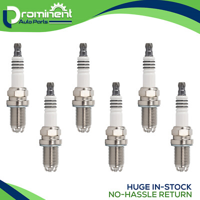 6 Platinum Spark Plug for 1995-2004 Volvo 960 S80 S90 V90 Replace 3199 BKR6EQUP