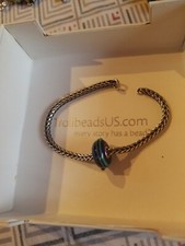 NEW 2pc. .925 TrollBeads Bracelet w/ Bead- Charm sizes 51/2 to 7in avail