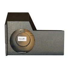 SoundBox RAM Crew Cab 2019-UP Single 12" Downfire Subwoofer Enclosure, BedLiner