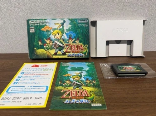 The Legend Of Zelda: The Minish Cap Japanese Game Boy Advance Nintendo With Box