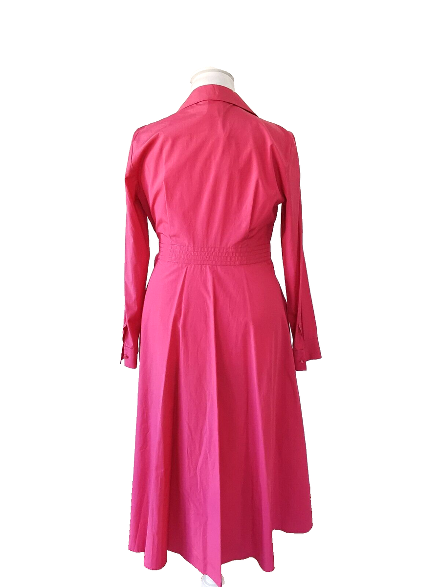 RRP €520🌟 Studio MAX MARA COTTON Wrap Dress Usa12_ It46_ RRP €520🌟 Studio MAX MARA COTTON Wrap Dress Usa12_ It46_