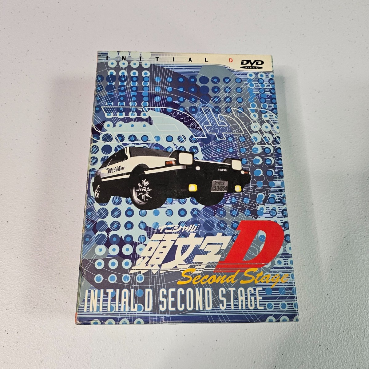 Initial D Second Stage - 3 DVD Set - Anime Japanese Audio English