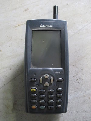 Intermec 761 761A Mobile Computer Barcode Scanner Reader + antenna NO BATTERY