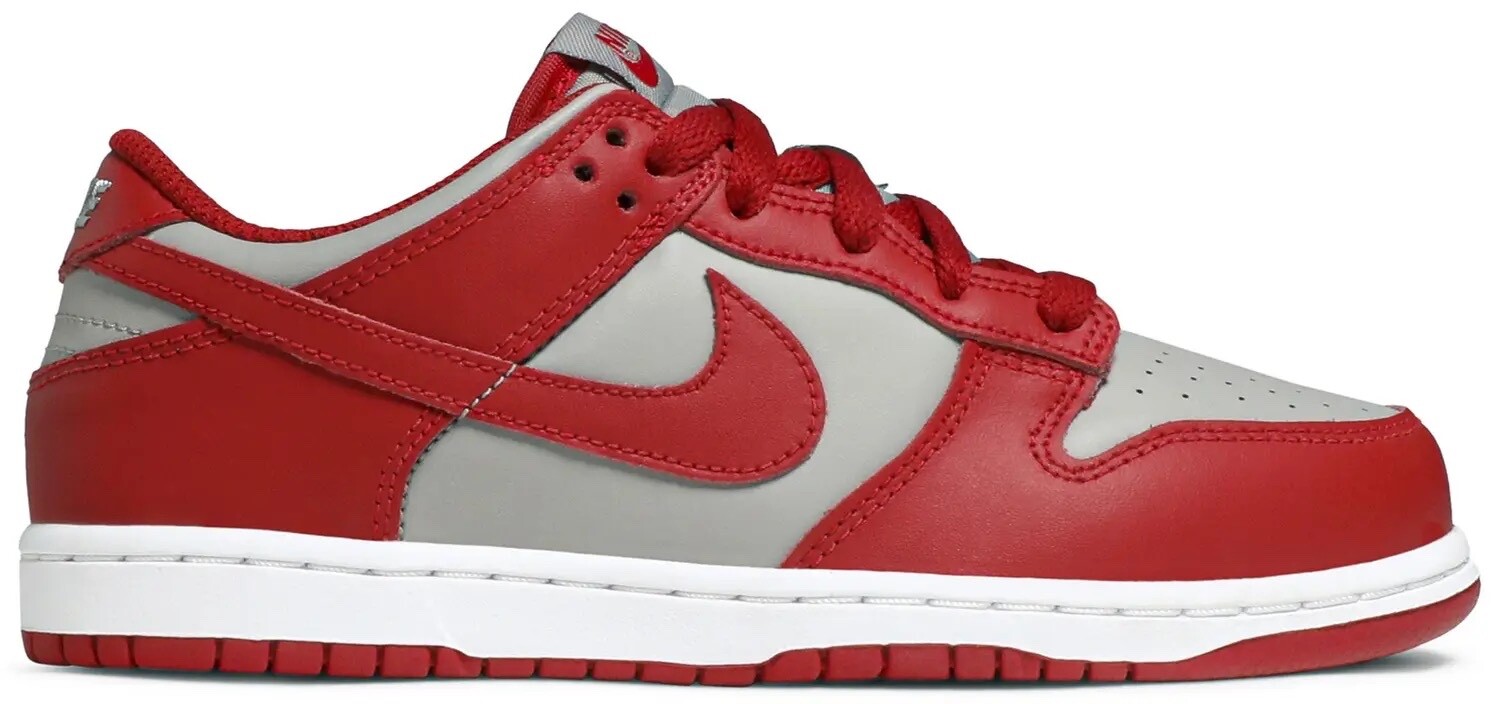 Кроссовки Nike Dunk Low PS UNLV Средне-серые университетские красно-белые CW1588-002 11C