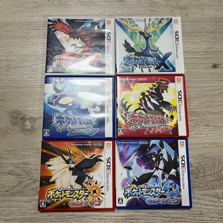 Pokemon X + Y + Alpha Sapphire + Omega Ruby - Nintendo 3DS - Brand New