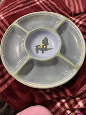 Vintage SEASIDE CHIP & DIP SERVER 
