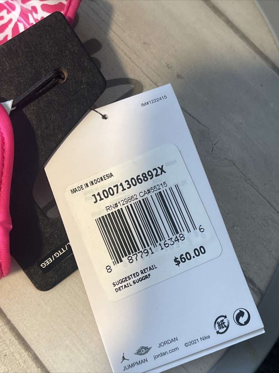 NEW Jordan Vapor Jet 7.0 Football Gloves Pink Breast Cancer Size