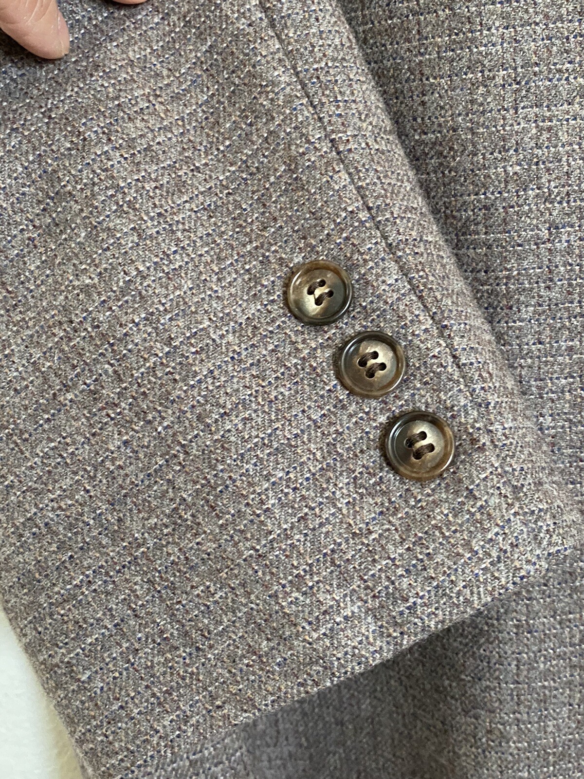 Giacca sportiva vintage YSL Yves Saint Laurent da uomo in lana tweed taglia 40