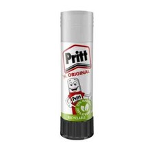NUOVO Pritt Originale 97% Colla Naturale Stick Bambino Sicuro/Senza Solventi/Lavabile - 43g