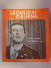 FASCICOLO EDICOLA LA CANZONE ITALIANA N.22 FRATELLI FABBRI EDITORE