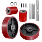 Pallet Jack/Truck Wheels Replacement Kit Set Complete with Bearings ID 20mm