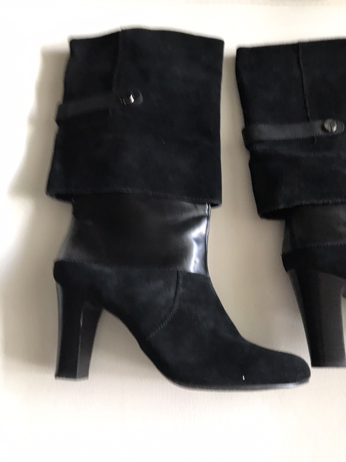 TAHARI BOOTS Harper Leather&Suede s9M - image 5