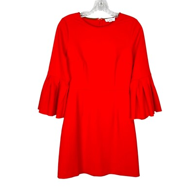 strapless open back dress THML