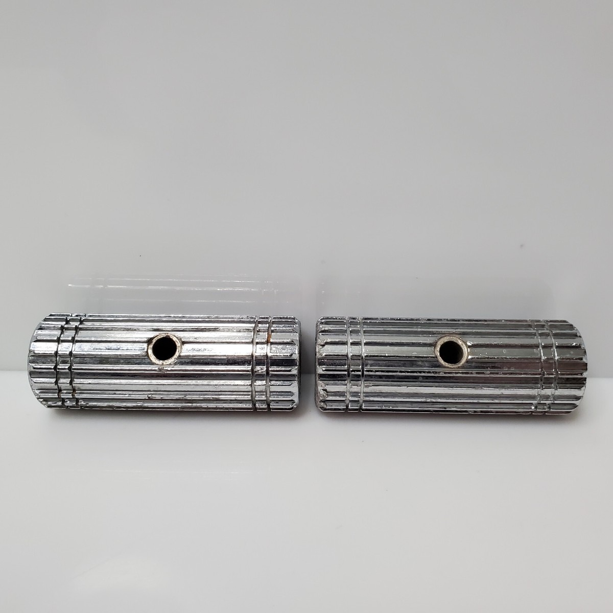 Vintage Tuf-Neck Freestyle BMX Axle Pegs 26t 24t Silver USA | eBay