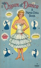 VINTGE 1960s QUEEN SONG DANCE PAPER DOLL  ORIG SIZE UNCUT REPOR READ ALL