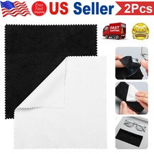 2PCS Microfiber Cleaner Cleaning Cloth For Phone Screen Camera Lens Eye Glasses