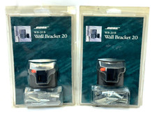 Lot of 2 BOSE Lifestyle 20 Acoustimass Speakers WB-20 B WALL BRACKET 20, BLACK