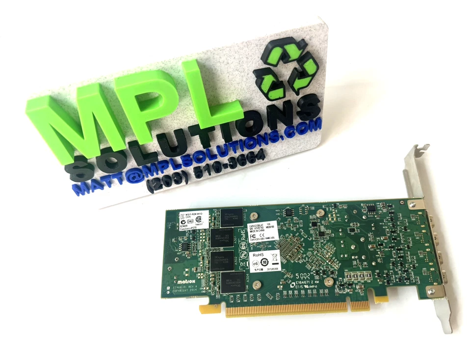 Matrox C420 2GB GDDR5 PCIe 3.0 x 16 Full Height Graphics Card C420-E2GBLAF - Image 3 of 3