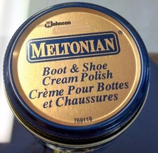 Meltonian DARK BROWN 10 Boot  Shoe CREAM Polish Shine Protect Leather shoes 10