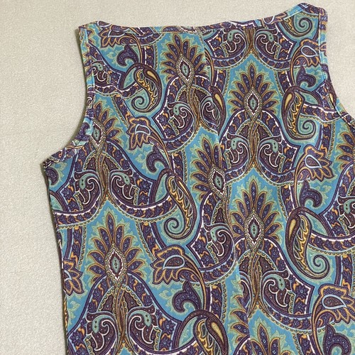 Abito donna vintage taglia S frange perline Y2K anni 90 boho maglia strati festival western - Foto 17 di 24