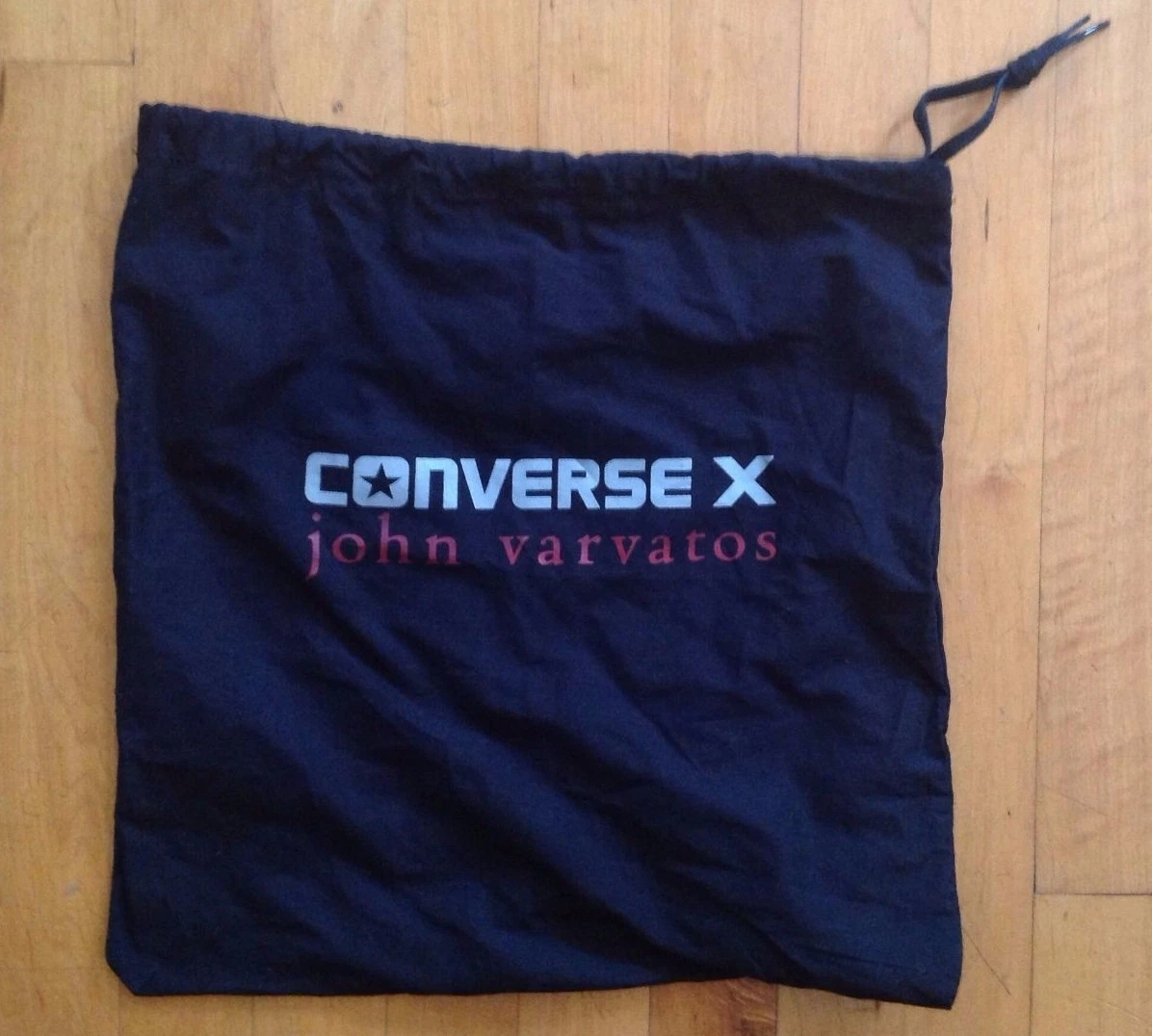 Converse John Varvatos Travel Bag 14 X 14 Shoe Carrying Dust Bag