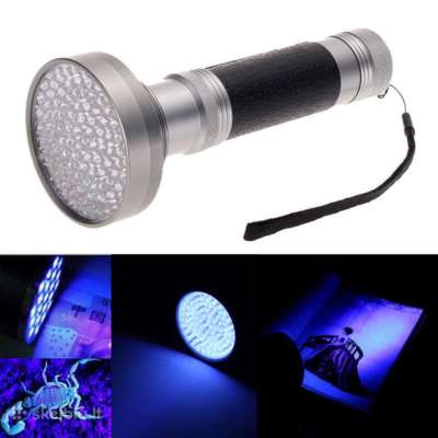 LED Torch UV Light Ultra Violet Blacklight LEDS Detect Body Fluid Urine Detector