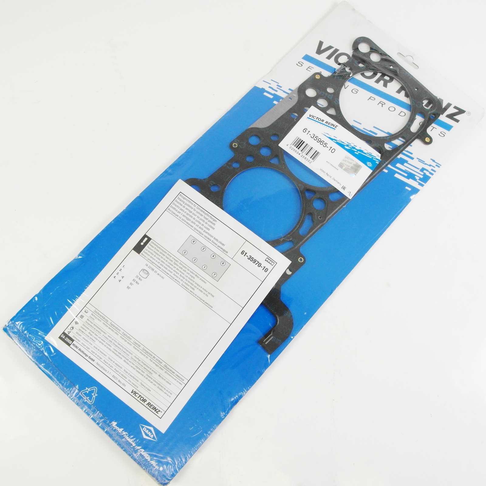 Cylinder Head Gasket 2 Hole REINZ Cyl. 1-3 AUDI VW 2.7L 3.0L TDI A4 A6 A8 Q7