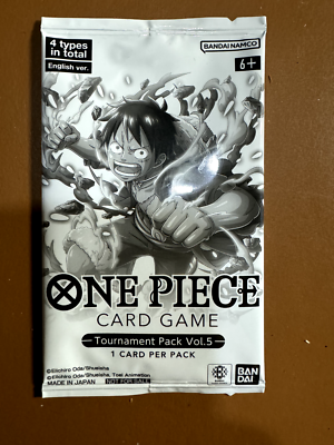 ONE PIECE CARD ENGLISH PROMO TOURNAMENT PACK VOL.5 BOOSTER SEALED