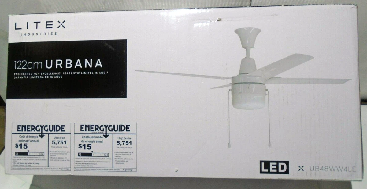 Litex Ceiling Fan Light Kit Shelly Lighting
