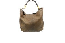 🔥 Borsa YSL Yves Saint Laurent in pelle verde oliva Roady Large Hobo spedizione gratuita 🔥