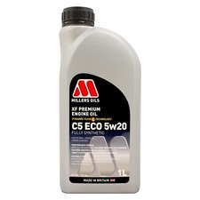 Millers Oils XF Premium C5 ECO 5W-20 5W20 Fully Synthetic Engine Oil 1 Litre 1L 13.95 per litre