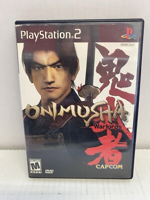 Onimusha Warlords Black Label Sony PlayStation 2 2002 PS2 Capcom