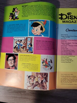 1976 Disney magazine November December issue Mickey Mouse VG/FN