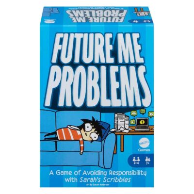 Mattel Games HPH10 - Future Me Problems - Wie man Pflichten aus dem Weg geht
