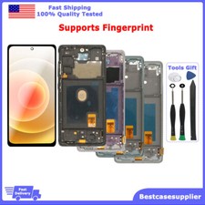 For Samsung Galaxy S20 FE 4G G780 LCD Display OLED Digitizer Touch Screen Frame