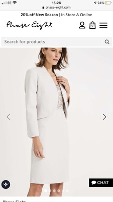 phase eight caroline peplum jacket
