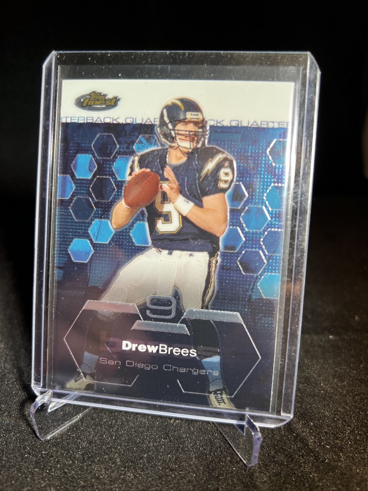 2003 Topps FINEST Drew Brees #46 Chargers FREE SHIP