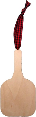 Wooden Pickleball Paddle Ornament, Hanging Holiday Décor, Christmas Tree Decor - Picture 4 of 6