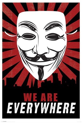 V for Vendetta new 24x36 poster! Alan Moore Evey Hammond Guy Fawkes We are every