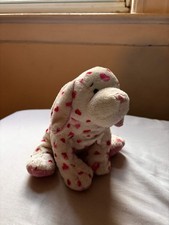 Ganz Webkinz Love Puppy Valentines Plush Stuffed Dog HM131 No Code 