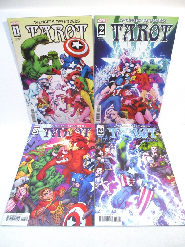 Avengers / Defenders: Tarot #1-4 Alan Davis Variant Cover Set - Marvel 2020