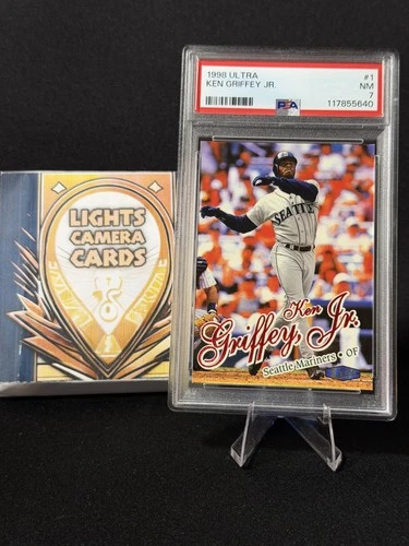 1998 ULTRA #1 KEN GRIFFEY JR. PSA 7 NM HOF