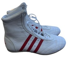 Stivali da boxe Adidas vintage Prajna High 2003 wrestling stile giapponese Y2K taglia 6